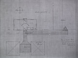 Plan of Isolation Wards and Location for Hospital tents: Hospital, Frankford Arsenal