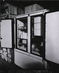 USN Medical Supply Storehouse NO. 3: Biological Storage- 8 cu. ft. electric refrigerator