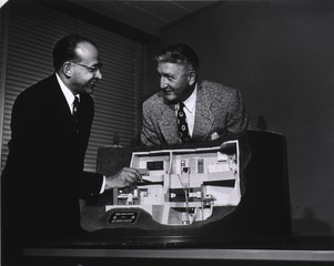 Atomic Reactor For Medical Research: Model of first atomic energy reactor designed for medical research- to be built at University of California at Los Angeles