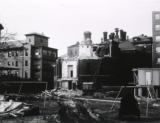 Johns Hopkins Hospital, Baltimore: Destruction of Thayer Clinic Building