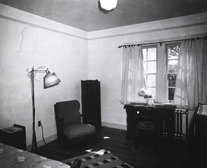 Indian Hospital, Sante Fe, New Mexico: Typical single room in nurses' residence