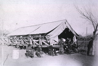 U.S. Army. General Hospital, Fort Bayard, N.M: Tent Ward