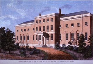 Asylum for the Deaf and Dumb, In the Greenwich Road, London