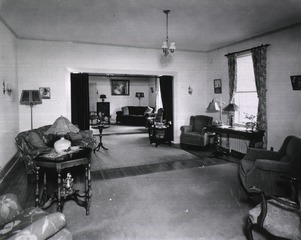 U.S. Army. Hospital, Fort Lewis, Washington: Living Room Nurse's Quarters
