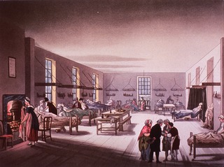 Middlesex Hospital: [A ward for women in 1808]