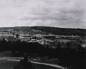 U.S. Army. General Hospital No. 8, Otisville, New York: General View...taken from Bordens