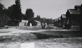 Base Hospital No. 1. Bordeaux, France: General view including view of Y.M.C.A