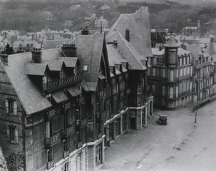 Base Hospital No. 2. Le Blanc, Etretat, France: General view of town