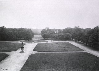 U. S. Army Base Hospital Number 41, Paris, France: The park as seen from the windows of the hospital