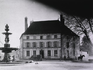 U. S. Army Camp Hospital No. 38, Chatillon, France: View of building on Rue de Marmont used for soldiers as officers' hospital