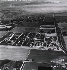 U.S. Army, Birmingham General Hospital, Van Nuys, California: Aerial view