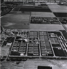 U.S. Army, Birmingham General Hospital, Van Nuys, California: Aerial view