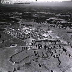 U.S. Army, DeWitt General Hospital, Auburn, California: Aerial view