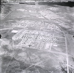 U.S. Army, Camp Carson General Hospital, Colorado Springs, CO: Aerial view