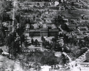 U.S. Army. Walter Reed General Hospital, Washington, D.C: Aerial view