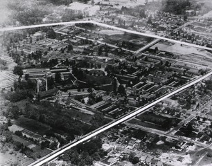 U.S. Army. Walter Reed General Hospital, Washington, D.C: Aerial view