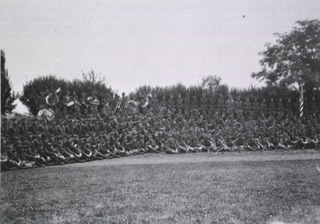 U.S. Army, Carlisle Camp, Iowa: Group photo of R.O.T.C. members