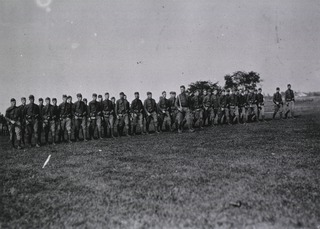 U.S. Army, Carlisle Camp, Iowa: R.O.T.C. review