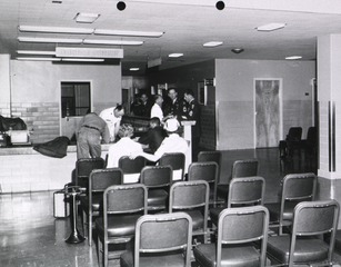 U.S. Army. Martin Army Hospital, Fort Benning, Ga: Interior view- Outpatient Waiting Area