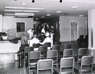 U.S. Army. Martin Army Hospital, Fort Benning, Ga: Interior view- Admission and Disposition Area