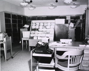 U.S. Army. Martin Army Hospital, Fort Benning, Ga: Interior view- Medical Library