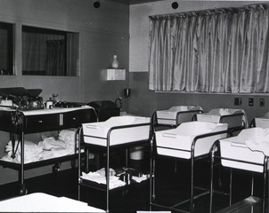 U.S. Army. Martin Army Hospital, Fort Benning, Ga: Interior view- Nursery