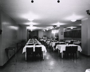 U.S. Army. Martin Army Hospital, Fort Benning, Ga: Interior view- Officer Duty, Patients Dining Hall