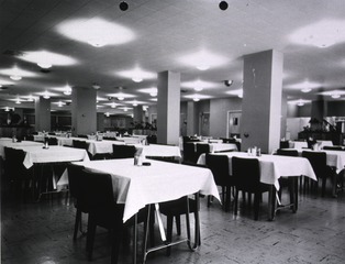 U.S. Army. Martin Army Hospital, Fort Benning, Ga: Interior view- Enlisted Duty, Patients Dining Hall