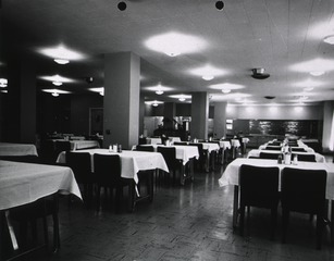 U.S. Army. Martin Army Hospital, Fort Benning, Ga: Interior view- Enlisted Duty, Patients Dining Hall
