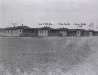 U.S. Army Station Hospital, Edgewood Arsenal, Maryland: General view of hospital buildings