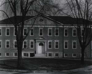 U.S. Army Hospital, Fort Howard, Maryland: Front view of main building