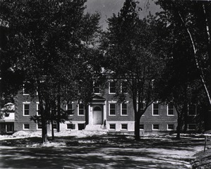 U.S. Army Hospital, Fort Howard, Maryland: Front view of main building