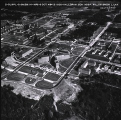 U.S. Army. Halloran General Hospital, Staten Island, N.Y: Aerial view