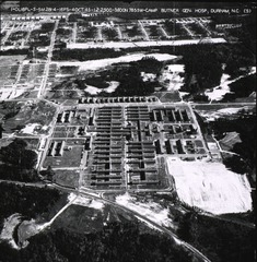 U.S. Army. Camp Butner General Hospital, Durham, N.C: Aerial view