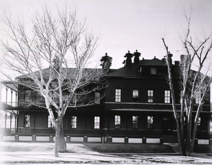 U.S. Army, Station Hospital, Fort Meade, SD: Front view