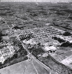 U.S. Army, Harmon General Hospital, Longview, TX: Aerial view