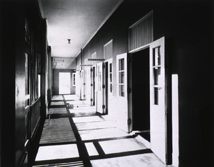 U.S. Army. Station Hospital, Fort Amador, Canal Zone: Interior view- Corridor first floor