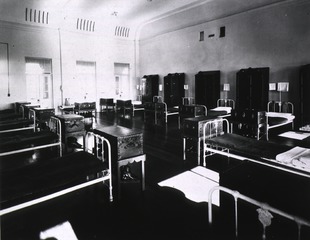 U.S. Army. Station Hospital, Fort Amador, Canal Zone: Interior view- Squad Room