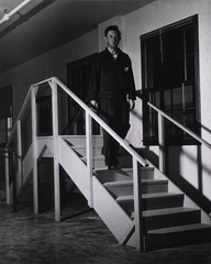 U.S. Army, Bushnell General Hospital, Brigham City, UT: Walking exercise up and down steps