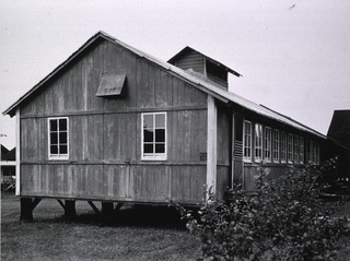 U.S. Army. Station Hospital, Corozal, Canal Zone: Exterior view- Medical Storehouse