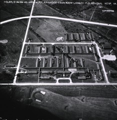 U.S. Army Station Hospital, Langley Field, VA: Aerial view