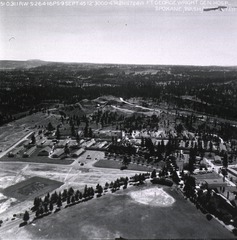 U.S. Army Convalescent Hospital, Fort George Wright, WA: Aerial view