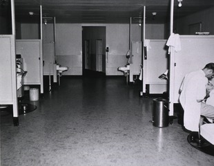 U.S. Army Air Force Hospital, Davis-Monthan Air Force Base, Tucson, Arizona: Interior of dental clinic