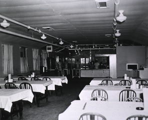 U.S. Army Air Force Hospital, Davis-Monthan Air Force Base, Tucson, Arizona: Interior of mess hall