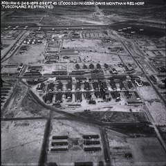 U.S. Army Air Force Hospital, Davis-Monthan Air Force Base, Tucson, Arizona: Aerial view