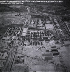 U.S. Army Air Force Hospital, Davis-Monthan Air Force Base, Tucson, Arizona: Aerial view