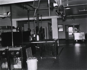 U.S. Air Force Hospital, Tyndale Air Force Base, Panama City, FL: Kitchen of hospital mess hall