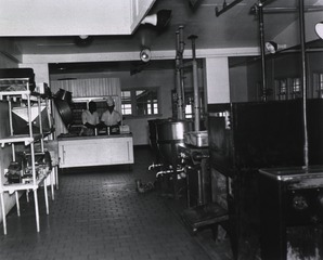 U.S. Air Force Hospital, Tyndale Air Force Base, Panama City, FL: Kitchen of hospital mess hall