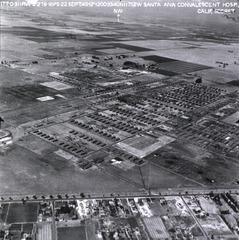 U.S. Army Air Base. Regional Hospital, Santa Ana, Ca: Aerial view