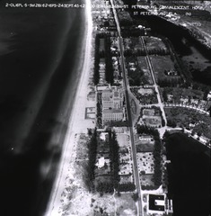 U.S. Army Air Forces. Convalescent Hospital, Saint Petersburg, Fla: Aerial view